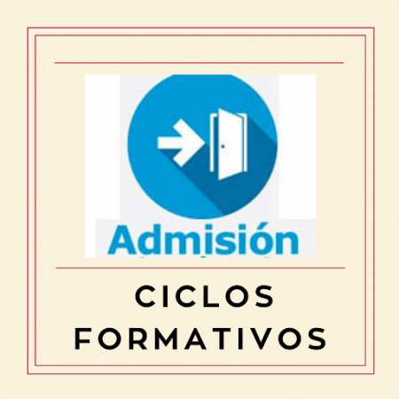 ADJUDICACION A CICLOS FORMATIVOS DE GRADO MEDIO Y SUPERIOR (resultas)